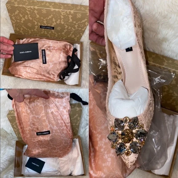 dolce & Gabbana lease crystal pumps - Picture 9 of 15